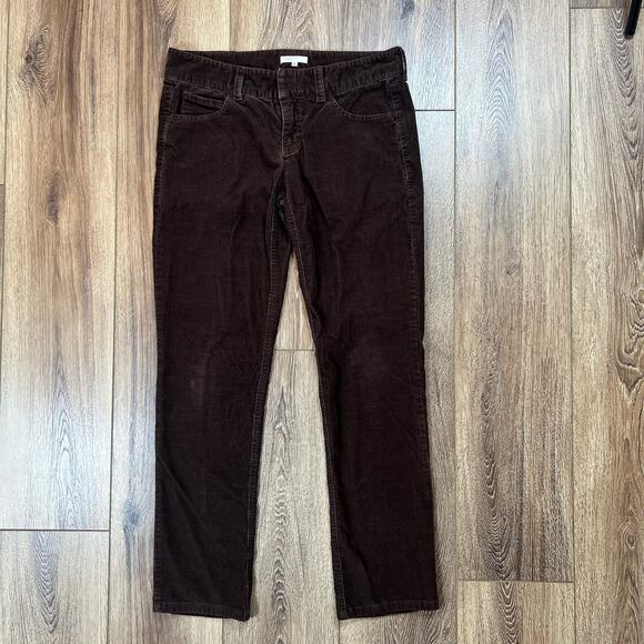 Vince Brown Low Rise Corduroy Bootcut Pants - Picture 1 of 5